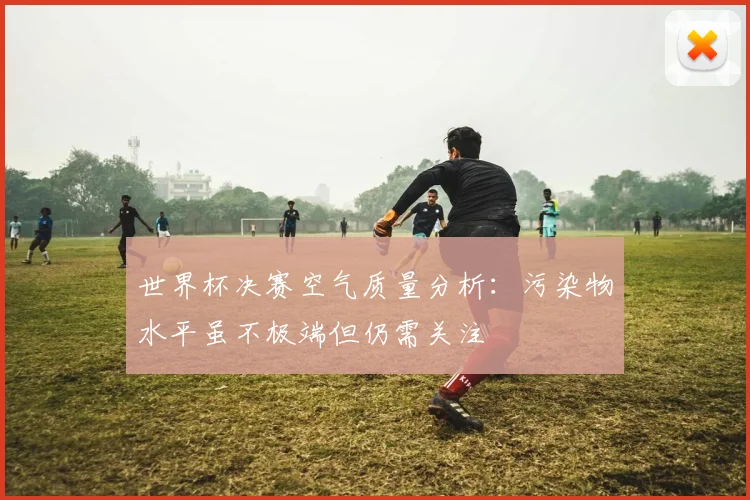 世界杯决赛空气质量分析:污染物水平虽不极端但仍需关注